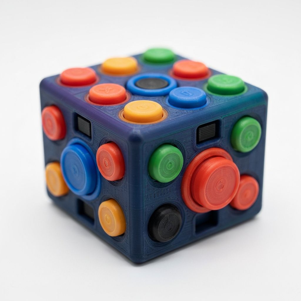 Ultimate Fidget Cube - Free 3D printable model