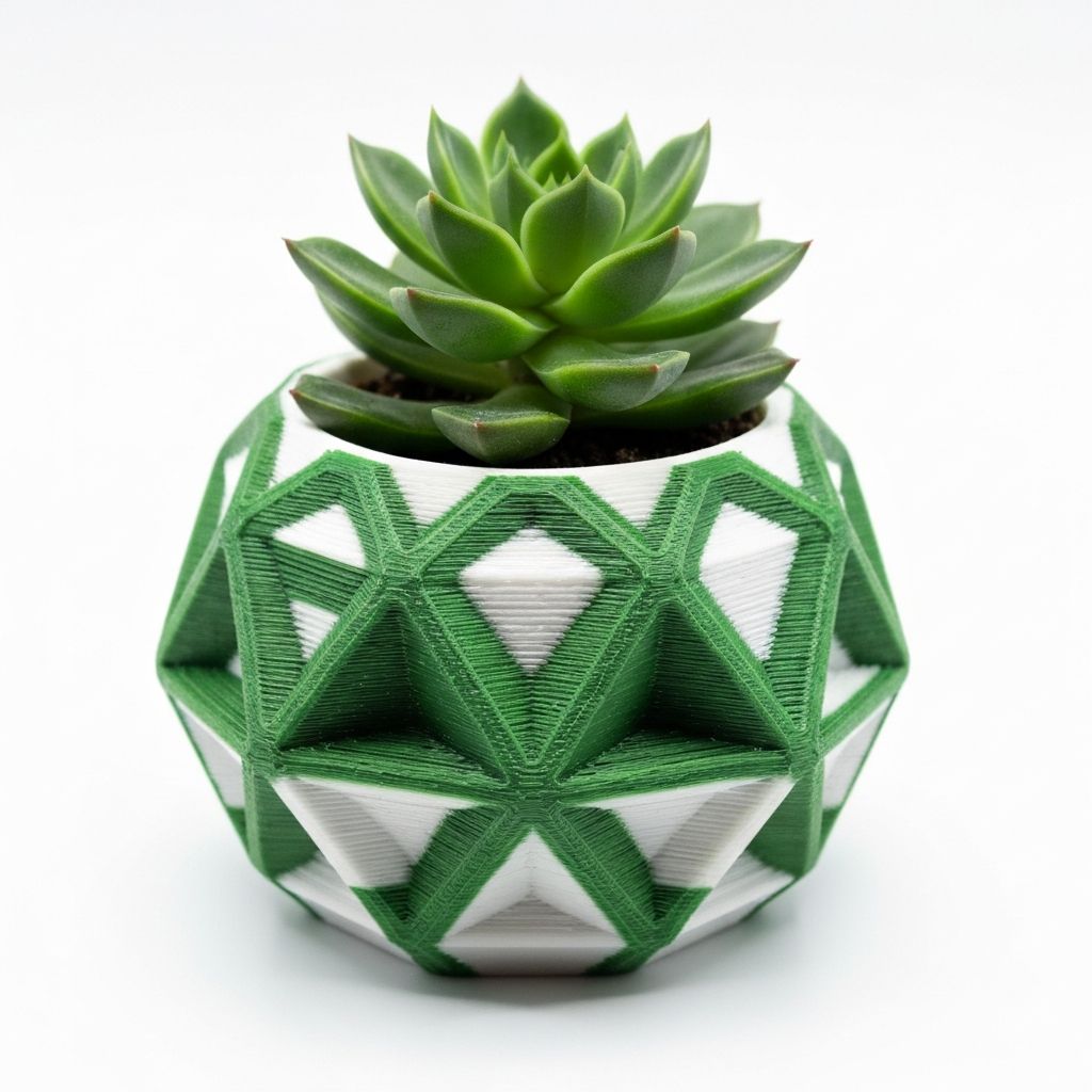 Hexagonal Succulent Planter - Free 3D printable model